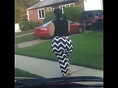 BBW pêra bootywalking