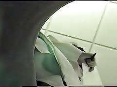Upskirt de meia-calça de colega de trabalho de escritório 4