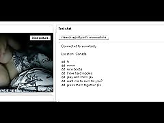 Mamilos duros canadenses no chatroulette